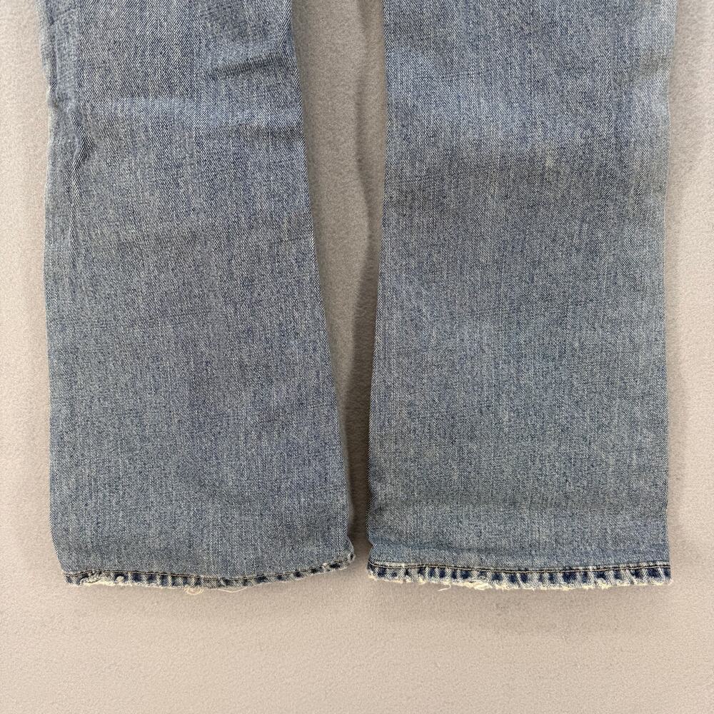 Silver Jeans Women's 28x33 (6) Light Blue Blaze Flare Vintage Preppy Normcore - Picture 4 of 15